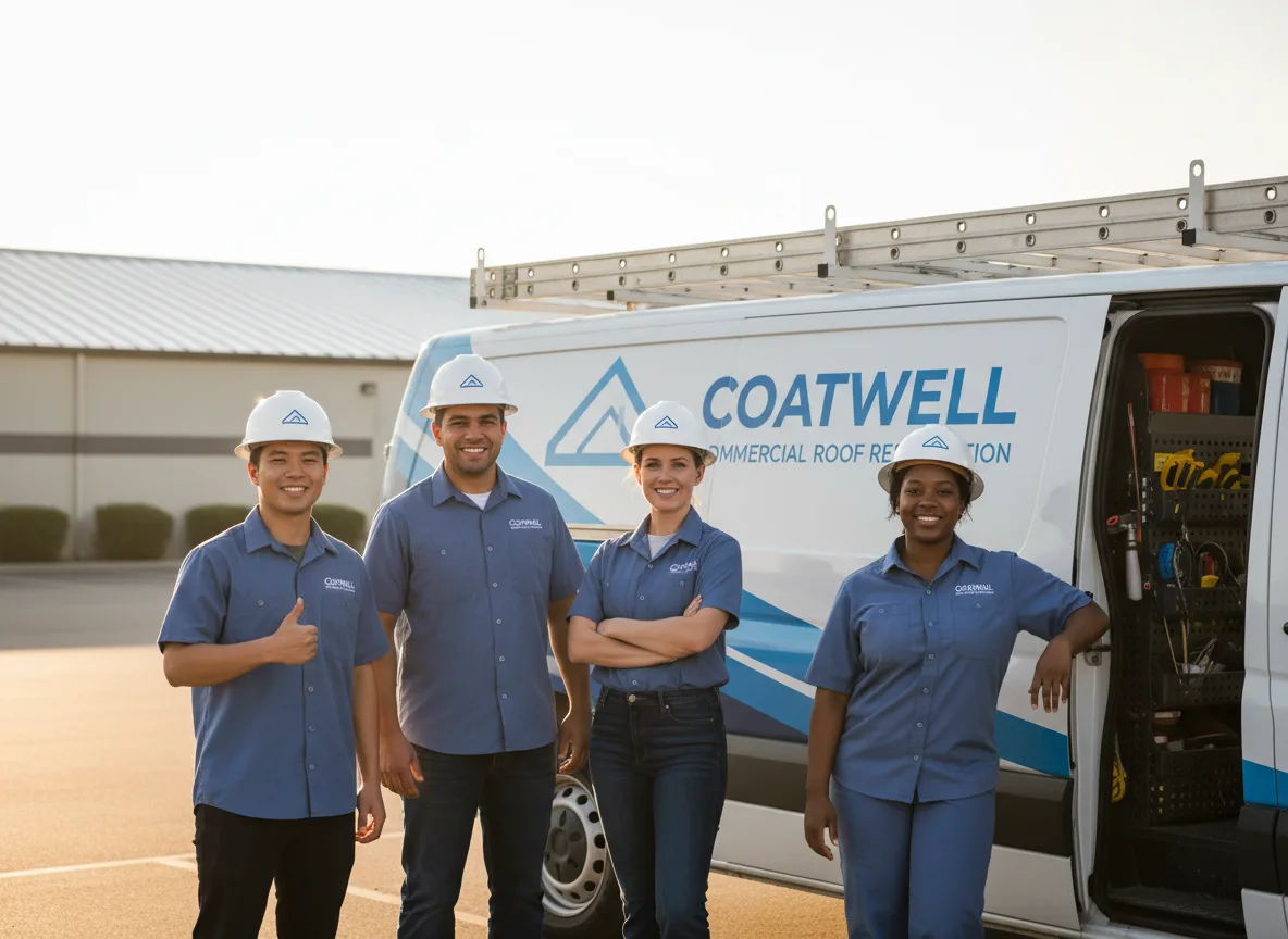 Commercial roof coating company in Mesopotamia, OH